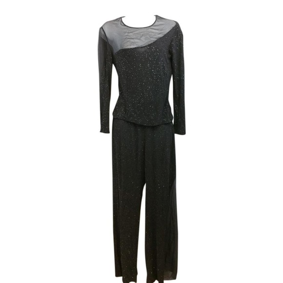 DURANT AND DIEGO COCKTAIL SILK PANT SET 4 - Picture 1 of 6